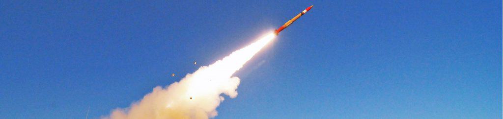 Abschuss einer Rakete von Lockheed Martin