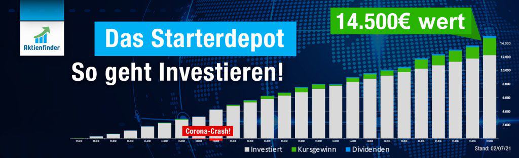 Das Starterdepot - Vermögensaufbau mit Dividenden-Aktien